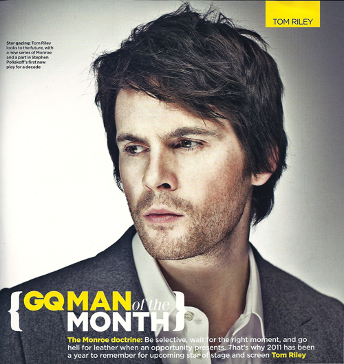 The November 2011 issue of GQ h...
